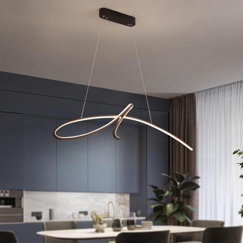 Tt018-Sy Imza Modeli ( Beyaz Işık Led ) Mat Siyah Led Avize