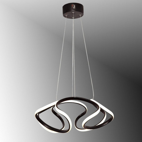 Tt307-40-Sy Helezon Modeli Mat Siyah ( Gün Işığı ) Led Avize