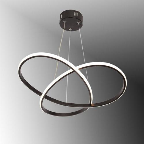 Tt310-Sy Trio Modeli Mat Siyah ( 3 Renk Modüllü ) Led Avize