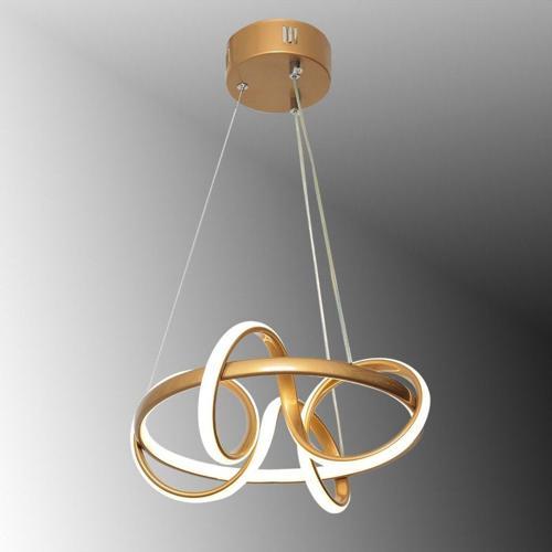 Tt003-Esk Sarmal Modeli Eskitme Boyalı  Beyaz Işık  Led Avize