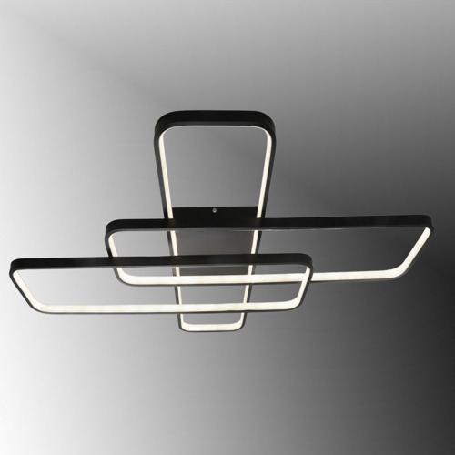 Tt040-Sy Mat Siyah Plofonyer ( Gün Işığı ) Led Avize