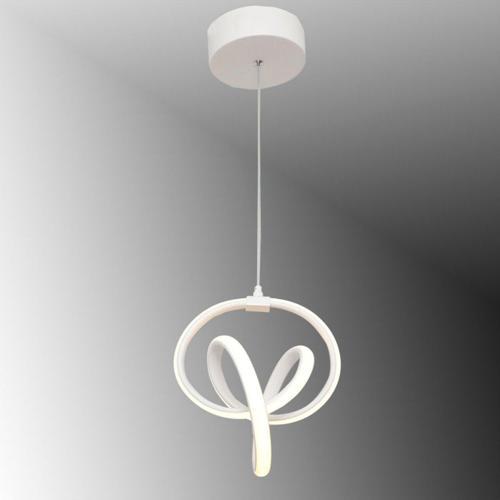 Tt317-By Stilla Modeli Mat Beyaz ( 3 Renk Modüllü ) Led Avize