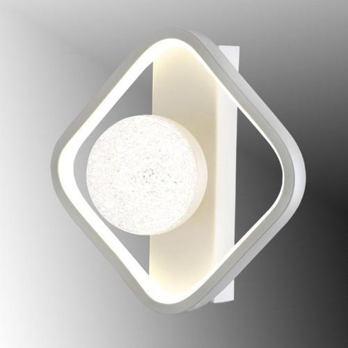 Tt069-Kare-By Toplu Mat Beyaz 3 Renk Modüllü Ledli Aplik