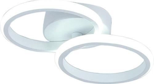 Tt305-2-By Mat Beyaz 2 Li ( 3 Renk Işık ) Led Avize