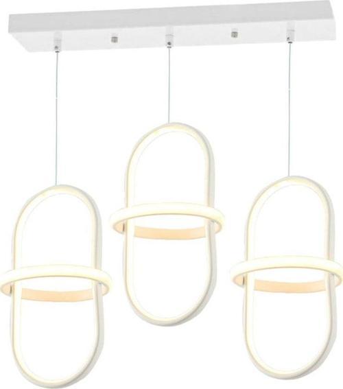 Tt006-3S-By Minyon Modeli ( Gün Işığı Led ) 3 Lü Mat Beyaz Sıralı Led Avize