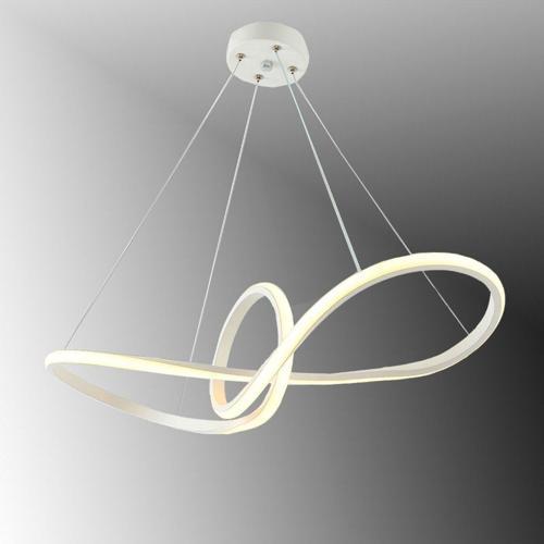 Tt002-By Papyon Modeli Mat Beyaz ( 3 Renk Işık ) Led Avize