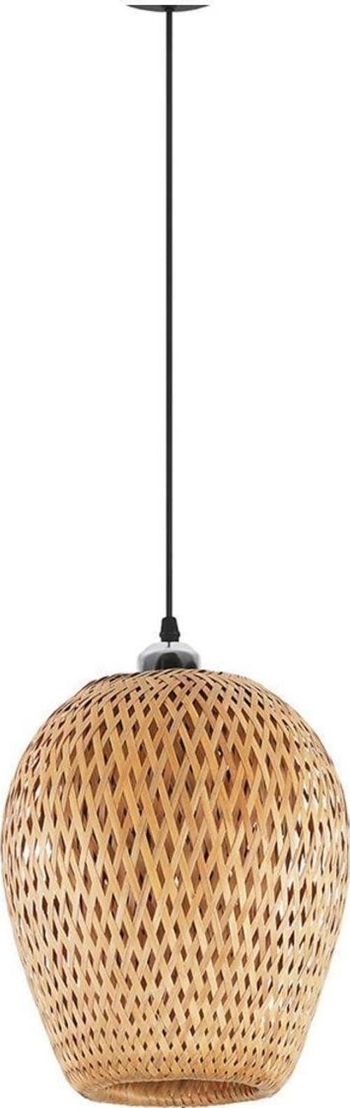 El Yapımı Bambu Avize 25X25Cm