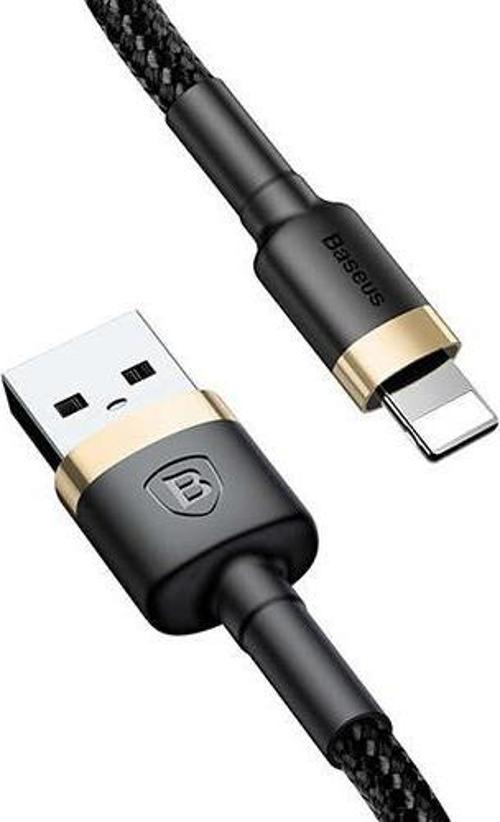 Lightning 1 Metre Kevlar Kablo Siyah-Altın