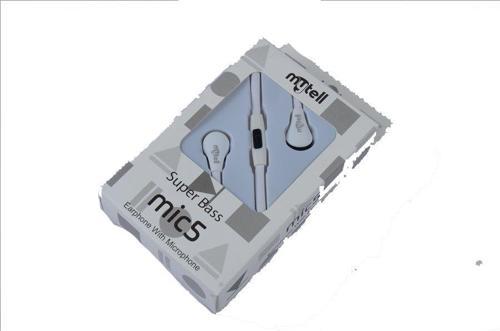 Universal 3,5 Mikrofonlu Kulaklık Seti Beyaz Mic5