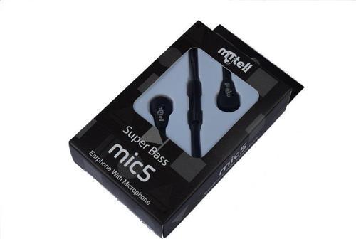 Universal 3,5 Mikrofonlu Kulaklık Seti Siyah Mic5