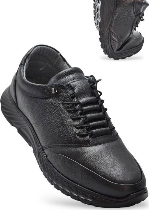 2046 Tam Ortopedik Taban Hakiki Deri Erkek Ayakkabı Günlük Erkek Deri Ayakkabı Hafif Poli Taban