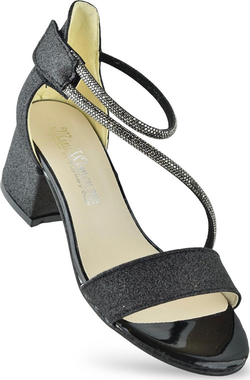 259 Abiye Kız Çocuk Topuklu Ayakkabı Düğünlük Nişan Abiye Elbise Ayakkabısı