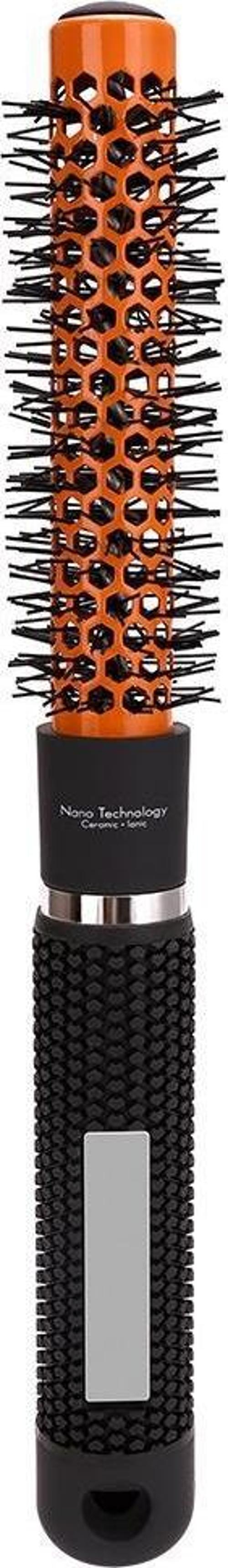 19mm Nano Teknoloji Seramik + İyonik Termal Fön Saç Fırçası Salon Tipi Profesyonel