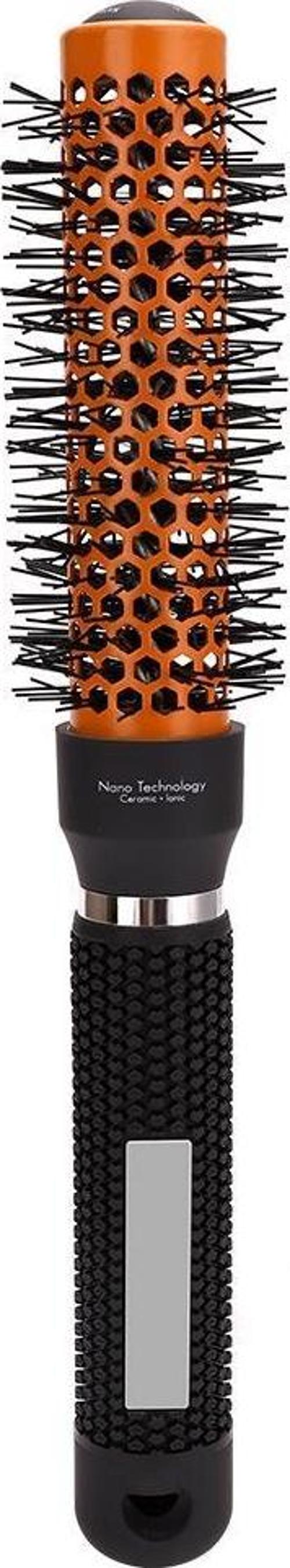 25mm Nano Teknoloji Seramik + İyonik Termal Fön Saç Fırçası Salon Tipi Profesyonel