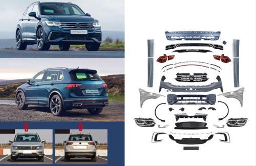 2016+ Tiguan Uyumlu İçin 2020+ Facelift Body Kit Parça