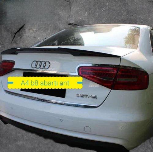 Audi A4 Uyumlu Abarty Spoiler 2008-2016 Arası Boyalı