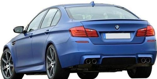 Bmw 5 Uyumlu Serisi F10 (2010 - 2014) M5 Arka Tampon Eki - Difüzör (Plastik)