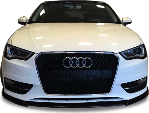 Audi A3 Uyumlu 8V 2012 - 2016 Ön Tampon Ek (Plastik)