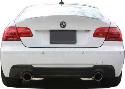 Bmw 3 Uyumlu Serisi E92 E93 3,35 Arka Tampon Eki - Difüzör (Plastik)