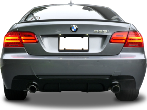 Bmw 3 Uyumlu Serisi E92 E93 M Performance Arka Tampon Eki - Difüzör (Plastik)