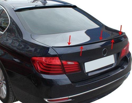 Bmw F10 Uyumlu 5 Seri Spoiler Bagaj Gt İnce Uçlu Fiber 2010 Ve Sonrası
