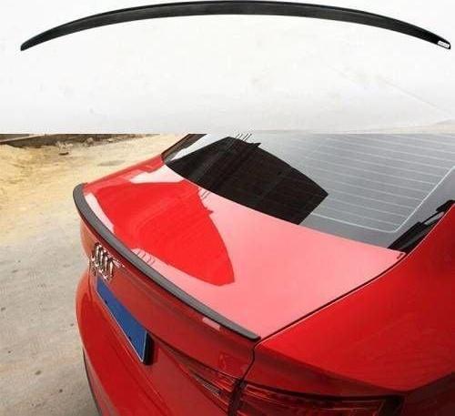 Audi A3 Uyumlu Spoiler Sedan Parlak Siyah Boyalı