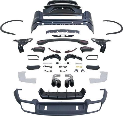 Cayenne 2011-2014 Uyumlu İçin Uyumlu İçin 2019+ Bagaj Facelift Parça