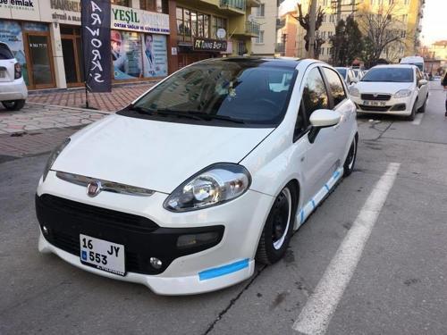 Fiat Punto Evo Stimetz Ön Ek Plastik (boyasız)