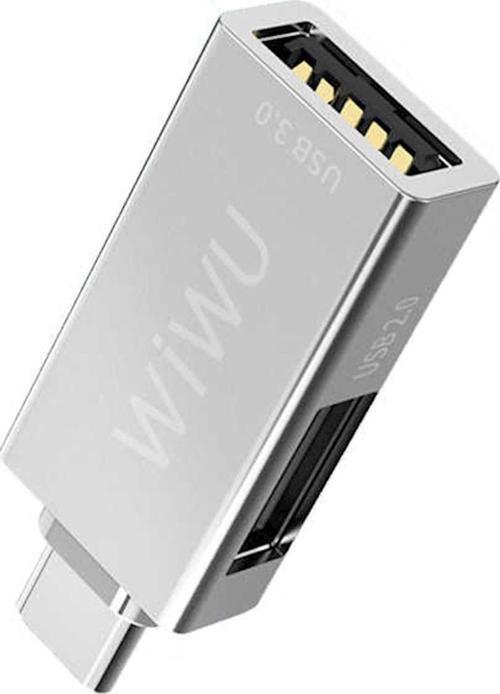 Wiwu T02 USB Type-C Hub Çevirici ve Çoklayıcı Hub Gri