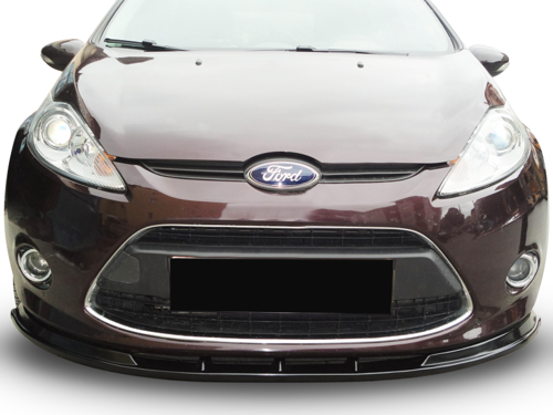 Ford Fiesta Uyumlu Makyajsız (2009-2013) Ön Tampon Altı Lip (Plastik)