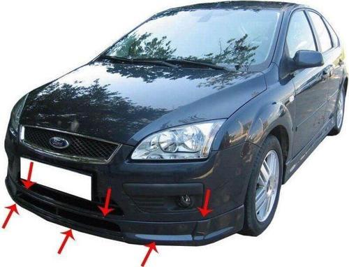 Ford Focus Uyumlu 2 Ön Tampon Altı Fiber 2005-2007