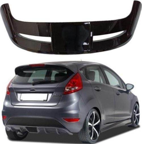 Fiesta 2008-2014 Uyumlu İçin Işıklı Spoiler - Piano Black