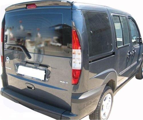 Fiat Doblo Uyumlu 1 Arka Tampon Altı (Sensörlü) 2 Parça Fiber 2000-2010