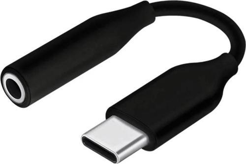 UC10 Type-C to 3.5mm Jack Dönüştürücü Adaptör Siyah