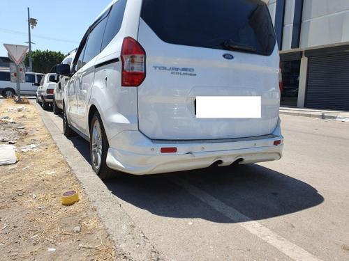 Ford Courier Uyumlu Rs Arka Karlık Arka Tampon Eki Boyalı