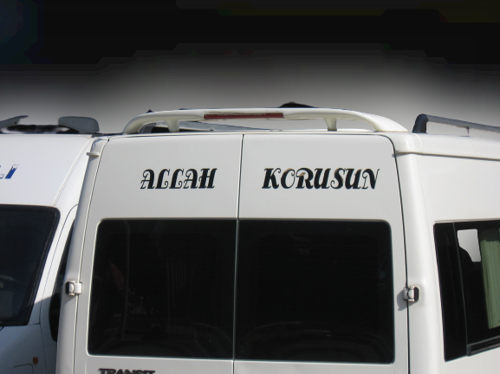 Ford Transit Uyumlu Spoiler 2007-2014 Model Boyalı