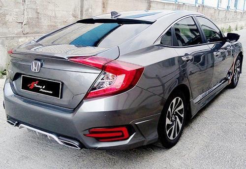 Honda Civic Uyumlu 2016 S - Spoiler, Cam Üzeri