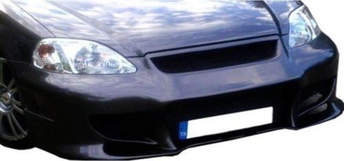 Honda Civic Uyumlu 6 Ön Tampon Altı (Bantlı Md) Fiber 1995-2001