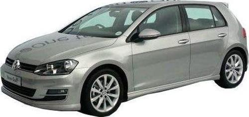 Golf 7 Uyumlu (2012-2019) Sportlıne Yan Marşpiyel Seti (Plastik)