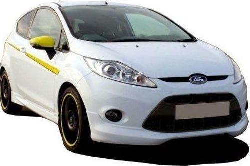 Ford Fiesta Uyumlu (2008-2013) Makyajsız Ön Tampon Ek (Plastik)