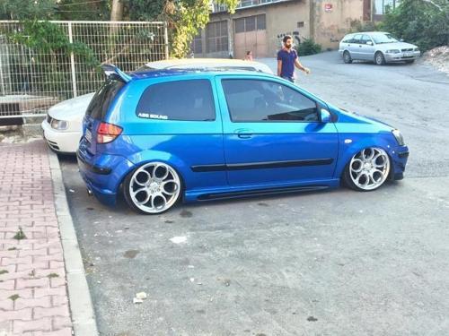 Hyundai Getz Uyumlu Yan Marşpiyel (Plastik)
