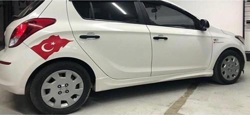 Hyundai İ20 Uyumlu 2009-2013 Yan Marşpiyel (Plastik)