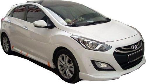 Hyundai İ30 Uyumlu (2011-2016) Yan Marşpiyel Seti (Plastik)
