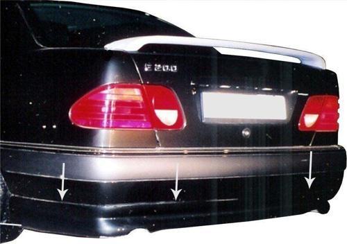 Mercedes E Uyumlu W210 Arka Tampon Altı Fiber 1996-2002