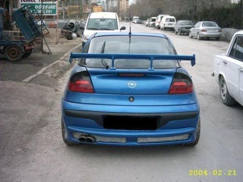 Opel Tigra Uyumlu Arka Karlık