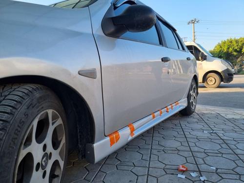 Renault Clio Uyumlu 2 Yan Marşpiyel Hatchback Sedan Boyalı