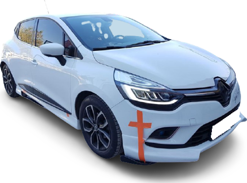 Renault Clio Uyumlu 4 Custom Yan Marşpiyel (Plastik)