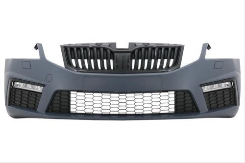 Octavia 2017+ Uyumlu İçin Rs Ön Tampon Panjur Parça