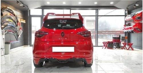 Renault Clio Uyumlu 5 Arka Ek (Plastik)