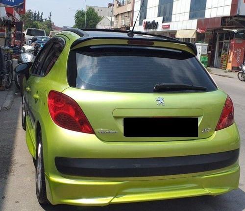 Peugeot 207 Uyumlu Arka Karlık Boyalı